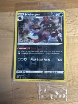 Hydreigon - [Thank You] 110/189 Miscellaneous Cards & Products Reverse Holo - Image 1