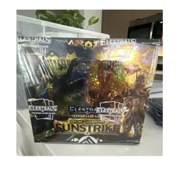 Elestrals Trading Card Game Divine Champions Sunstrike Set Box - Image 1