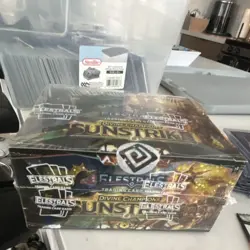 Elestrals Trading Card Game Divine Champions Sunstrike Set Box - Image 2