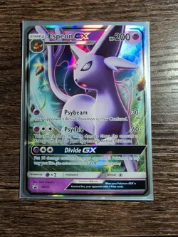 Pokemon TCG Espeon GX Full Art Ultra Rare Card Sun & Moon SM35 - Image 1