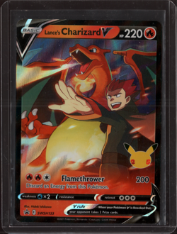 Lance's Charizard V SWSH133 SWSH: Sword & Shield Promo Cards Holo - Image 1