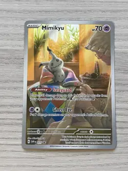 Pokemon TCG Black Star Promo Mimikyu Card #75 Holo 2024 - Image 1