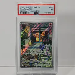 Charmander, Obsidian Flames Promo Card 044, PSA 7, Pokemon - Image 1