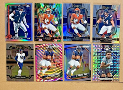 Bears 24 Card Lot 2025 Prizm Kyle Monangai Pink #348 + Caleb Williams RC & More! - Image 2