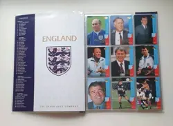 Upper Deck England 1998 Binder Complete With 82 Base Cards + 2 Three Lions (AB5) - Image 2