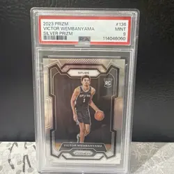 2023-24 Panini Prizm - Victor Wembanyama #136 Silver Prizm (RC) - Image 1