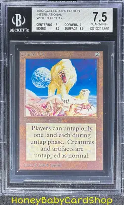 MTG International Edition (IE) 1993 Winter Orb BGS 7.5 NM+ Old School 93/94 - Image 1