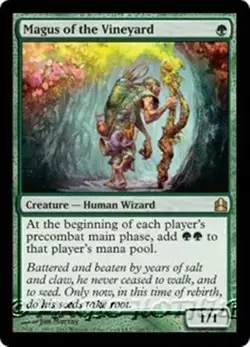 MTG - MAGUS OF THE VINEYARD - Commander 2011 - Image 1