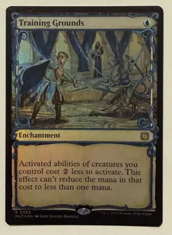 Training Grounds Showcase Foil - March of the Machine: The Aftermath MTG - Image 1