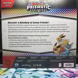 Pokemon TCG Scarlet & Violet Prismatic Evolutions Poster Collection Box - Image 2