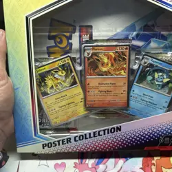 Pokemon TCG Scarlet & Violet Prismatic Evolutions Poster Collection Box - Image 3