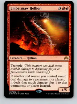 Magic the Gathering Embermaw Hellion Magic Origins MTG Free Shipping! - Image 1