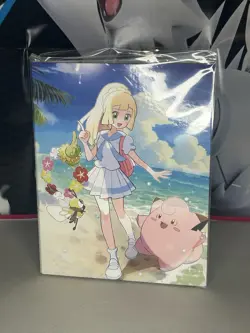 Pokemon Battle Partners Lillie Clefairy Collection File Binder BINDER ONLY - Image 1