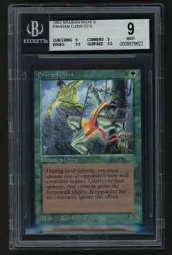 ***BGS 9 Quad++ Erhnam Djinn*** MTG Arabian Nights Magic Kid Icarus - Image 1