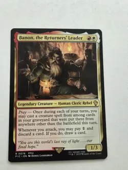 Banon, the Returners' Leader X1 FIC MTG Commander Final Fantasy - Image 1