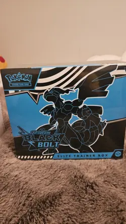 Pokemon TCG Black Bolt Elite Trainer Box ETB New Factory Sealed - Image 1