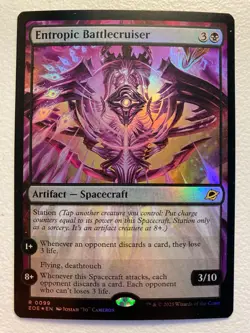 MTG 1x FOIL Entropic Battlecruiser # 99 Edge of Eternities Magic Gathering x1 NM - Image 1