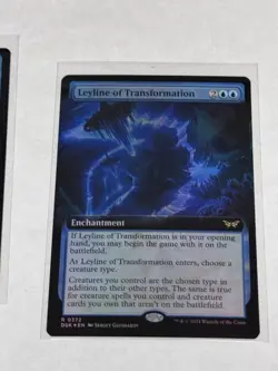Leyline of Transformation Extended Art Duskmourn: House of Horror Foil #372 - Image 1