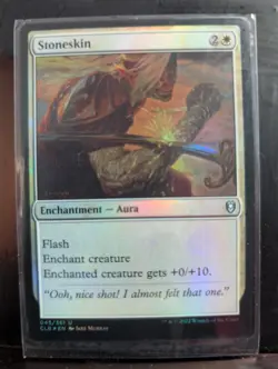 Stoneskin Foil 45 CLB MTG SealedinSleeve - Image 1