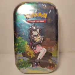 Pokemon Crown Zenith Mini Tin Marnie Sealed 2 Packs Official Sealed TCG Product - Image 1