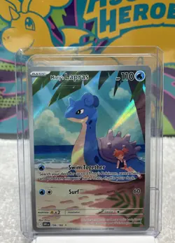 Pokemon TCG Misty's Lapras 194/182 Sv10: Destined Rivals Illustration Rare - Image 1