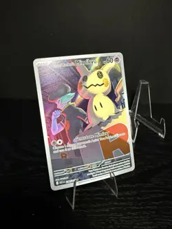 Pokemon TCG Team Rocket's Mimikyu 238/217 Ascended Heroes Illustration Rare - Image 1