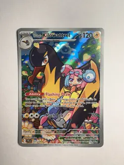 Pokemon TCG Ionos Kilowattrel Illustration Rare 163/159 Journey Together NM/M - Image 1