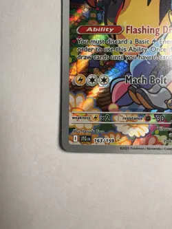 Pokemon TCG Ionos Kilowattrel Illustration Rare 163/159 Journey Together NM/M - Image 2