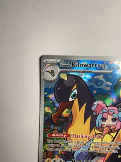 Pokemon TCG Ionos Kilowattrel Illustration Rare 163/159 Journey Together NM/M - Image 5