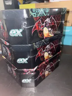 Pokemon Paldean Fates Tins Lot of 3 Sealed Scarlet Violet Great Tusk Iron Treads - Image 5