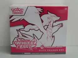 2025 Pokemon White Flare Factory Sealed Pokemon Center ETB Elite Trainer Box - Image 1