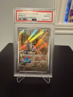 2024 POKEMON SVP EN-SV BLACK STAR PROMO #075 MIMIKYU PSA 10 Canadian Bids Only! - Image 1
