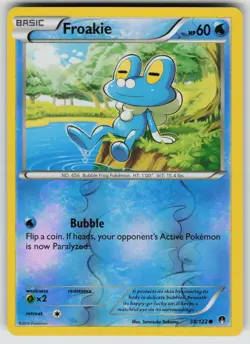 Froakie Reverse Holo Common XY - BREAKpoint 38/122 Pokemon - Image 1