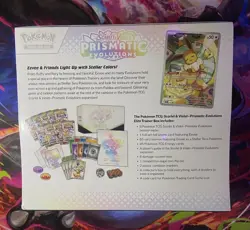 Pokemon TCG Prismatic Evolutions Elite Trainer Box ETB Factory Sealed - Image 2