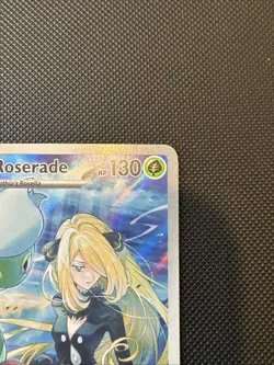 Cynthia's Roserade 184/182 - Pokemon Destined Rivals - Near Mint - Image 3