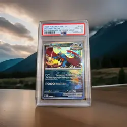 Roaring Moon Master Ball #65 2025 Pokemon Prismatic Evolutions PSA 10 - Image 1