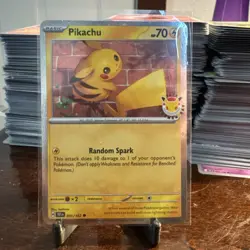 Pikachu Pokemon Day 2026 051/162 30th Anniversary Promo Pokemon - Image 1