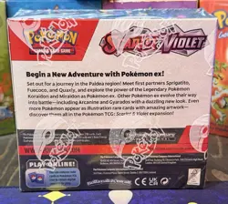 Pokemon TCG Scarlet & Violet Booster Box - Factory Sealed - Image 2