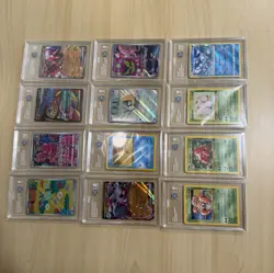 x12 TAG Graded Pokemon Slab Lot English & Japanese - Vintage & Modern Mix - Image 2