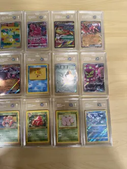 x12 TAG Graded Pokemon Slab Lot English & Japanese - Vintage & Modern Mix - Image 4