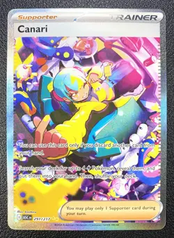 Pokemon: Canari Special Illustration Rare SIR Full Art Holo 291/217 Ascended - Image 1