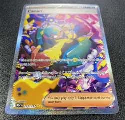 Pokemon: Canari Special Illustration Rare SIR Full Art Holo 291/217 Ascended - Image 2