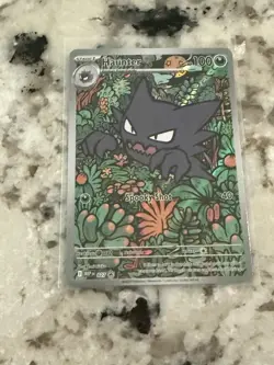 Pokemon TCG Haunter 027 Promo Card Mega Evolutions NM Condition - Image 1