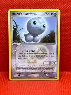 Pokemon Tcg Holon's Castform 44/110 Holon Phantoms Non Holo - Image 1