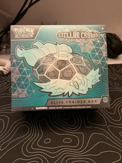 Pokemon TCG: Stellar Crown Elite Trainer Box ETB- Sealed - Image 1