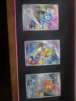 Pokemon TCG First Partner Illustration Collection Series 1 Gen 4 Sinnoh Starters - Image 1