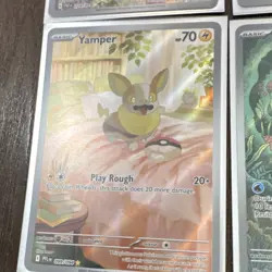 Pokemon TCG Holo Lot - Wugtrio, Yamper, Clamperl, Cramorant, Stufful - 6 Cards - Image 3