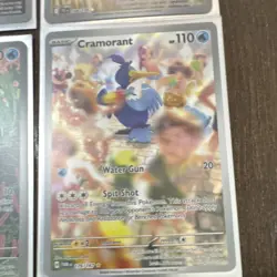 Pokemon TCG Holo Lot - Wugtrio, Yamper, Clamperl, Cramorant, Stufful - 6 Cards - Image 5