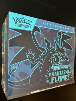 Pokemon Elite Trainer Box Mega Evolution Phantasmal Flames TCG English - Image 1