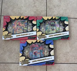 Set of 3 - Pokemon Ascended Heroes Mega Ex Boxes New In Hand - Image 1